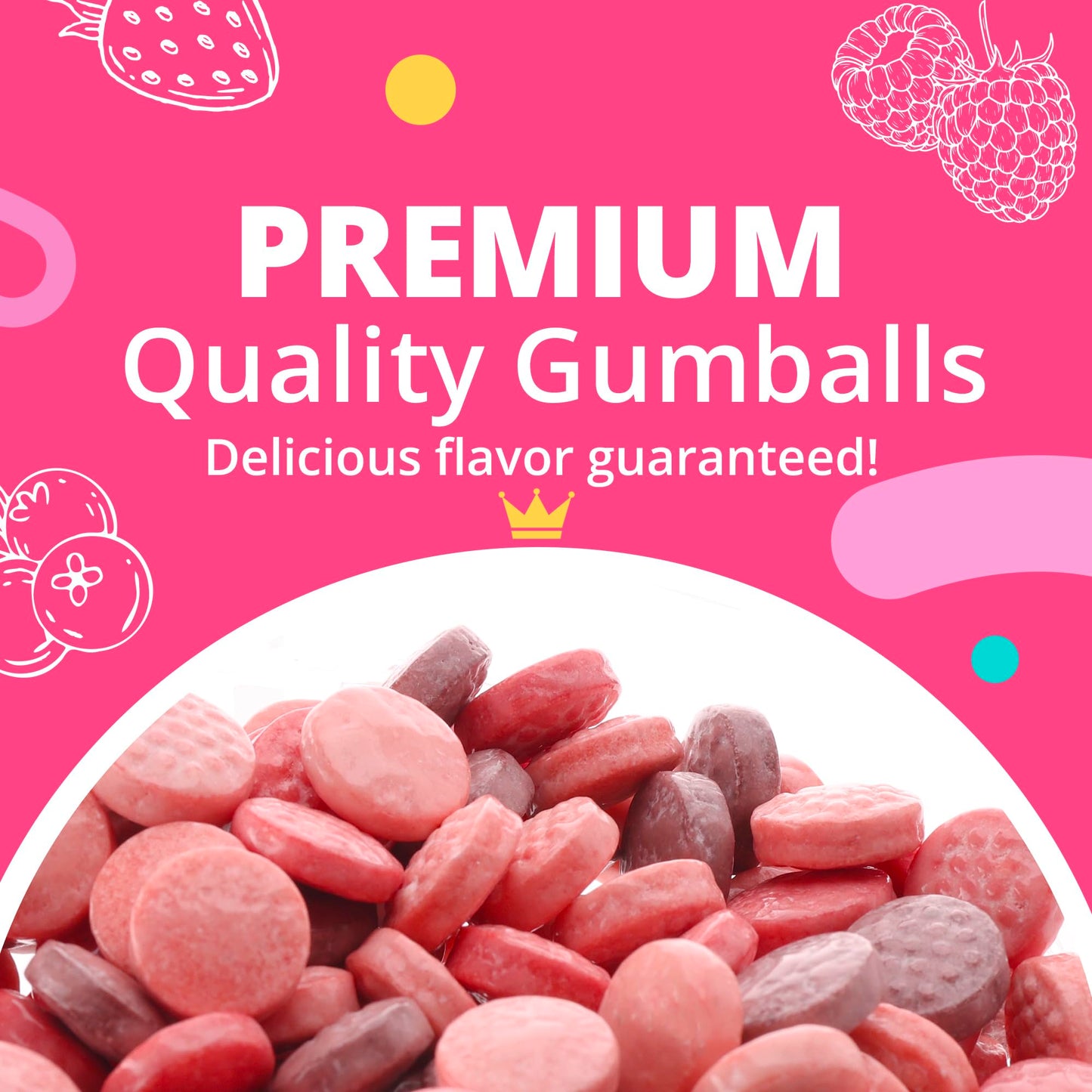 Razzles Candy Gum 1.7LB Bag
