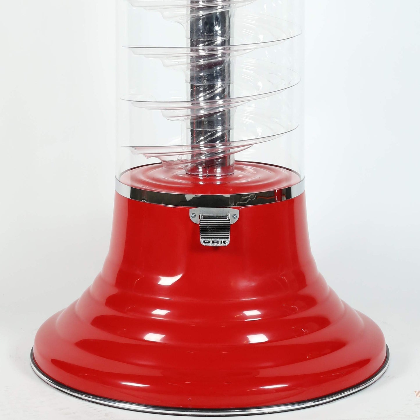 Spiral Gumball Machine Giant 5`6" for $0.25. Great for 1” Gumballs, Toys in Round Capsules, Bouncy Balls.