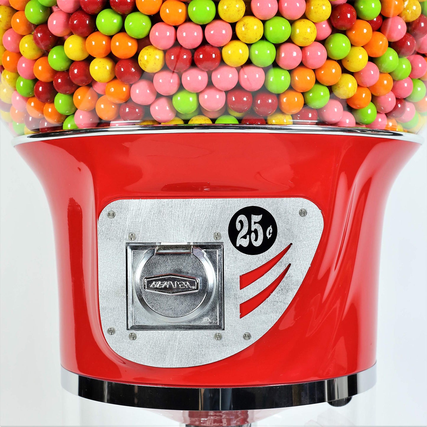 Spiral Gumball Machine Giant 5`6" for $0.25. Great for 1” Gumballs, Toys in Round Capsules, Bouncy Balls.