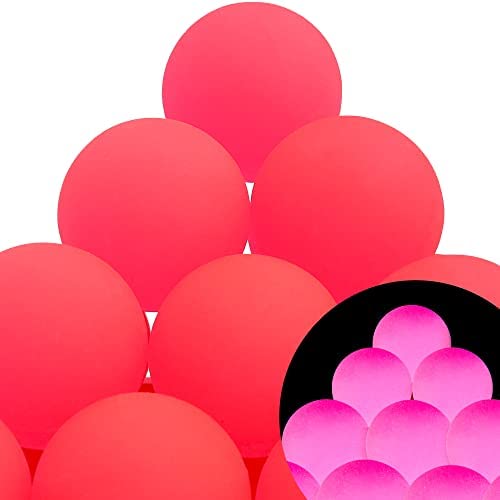 Glow in The Dark Bouncy Balls - 100Pcs Large Bouncy Ball 45mm Hi Bounce Balls - Halloween Party Favors Balls - Glow Party Bouncing Balls