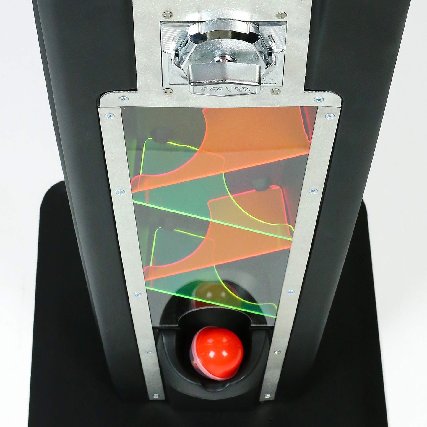 Vending Machine - Wizard Wonder Capsule Vending Machine - Prize Machine - Commercial Vending Machine for 2 Inch Round Capsules Gumballs Bouncy Balls - Black