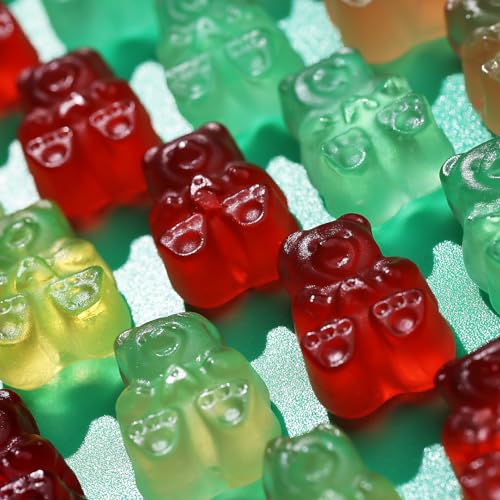 Gummy Bears - Assorted 12 Flavors Gummies Candy in Bag - 18 oz Gummy Bear Candies Mix - Fun and Delicious Gummy Snack