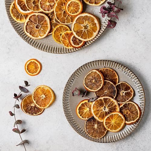 Natural & Sugar Free - 2.5 OZ Premium Dehydrated Orange Slices for Cocktails Tea Cake Decoration - Dried Citrus for Cocktail Garnish - 2 packs