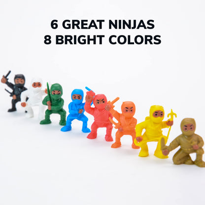 Ninja Kids Party Favor - Action Figure Stand - Birthday Gift - Ninja Accessories - Ninja Warrior Toys - Ninja Party Supplies