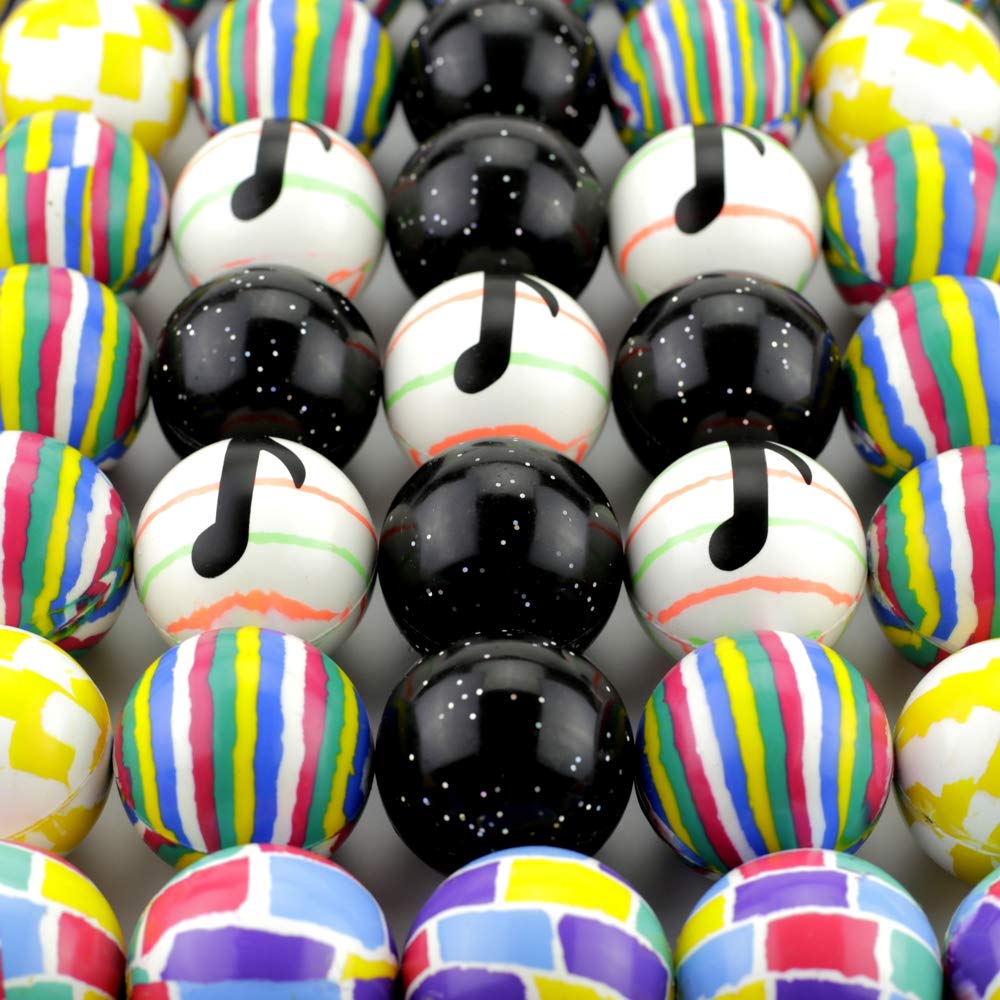 Bouncy Balls for Vending Machine Capsules 50 pcs in Bulk 45 mm