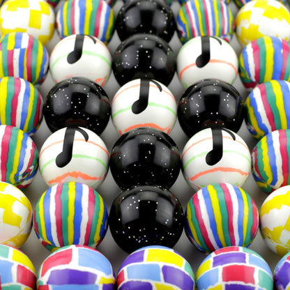 Bouncy Balls for Vending Machine Capsules 50 pcs in Bulk 45 mm