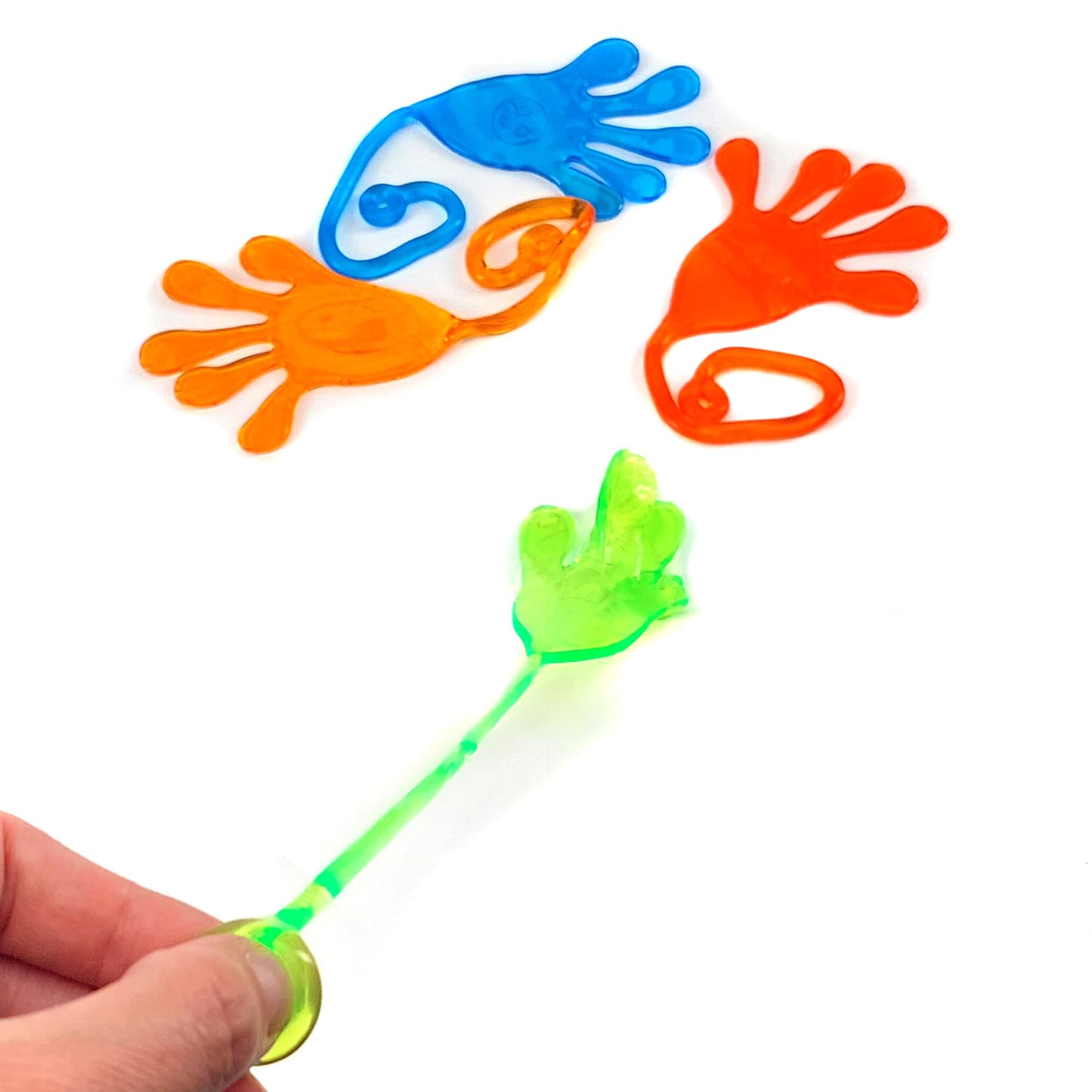 Sticky Hands for Kids - Jumbo Slappy Hands - Stretchy Toys - Giant Sticky Hand - Sensory Toys - Party Favors