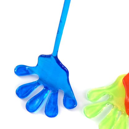 Sticky Hands for Kids - Slappy Hands - Stretchy Toys - 7 Inch Sticky Hand - Sensory Toys - Party Favors for Kids - Easter Toys