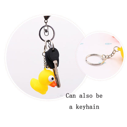 8 Pcs Raised Eyes Doll Anti Stress Ball Vent Animal Keychain Squeezing Toys