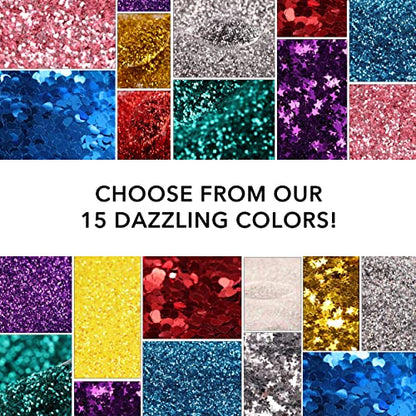 Nail Glitter - Glitter for Crafts - Christmas Glitter - Chunky Glitter for Slime - Face Glitter - Candle Glitter - Body Glitter