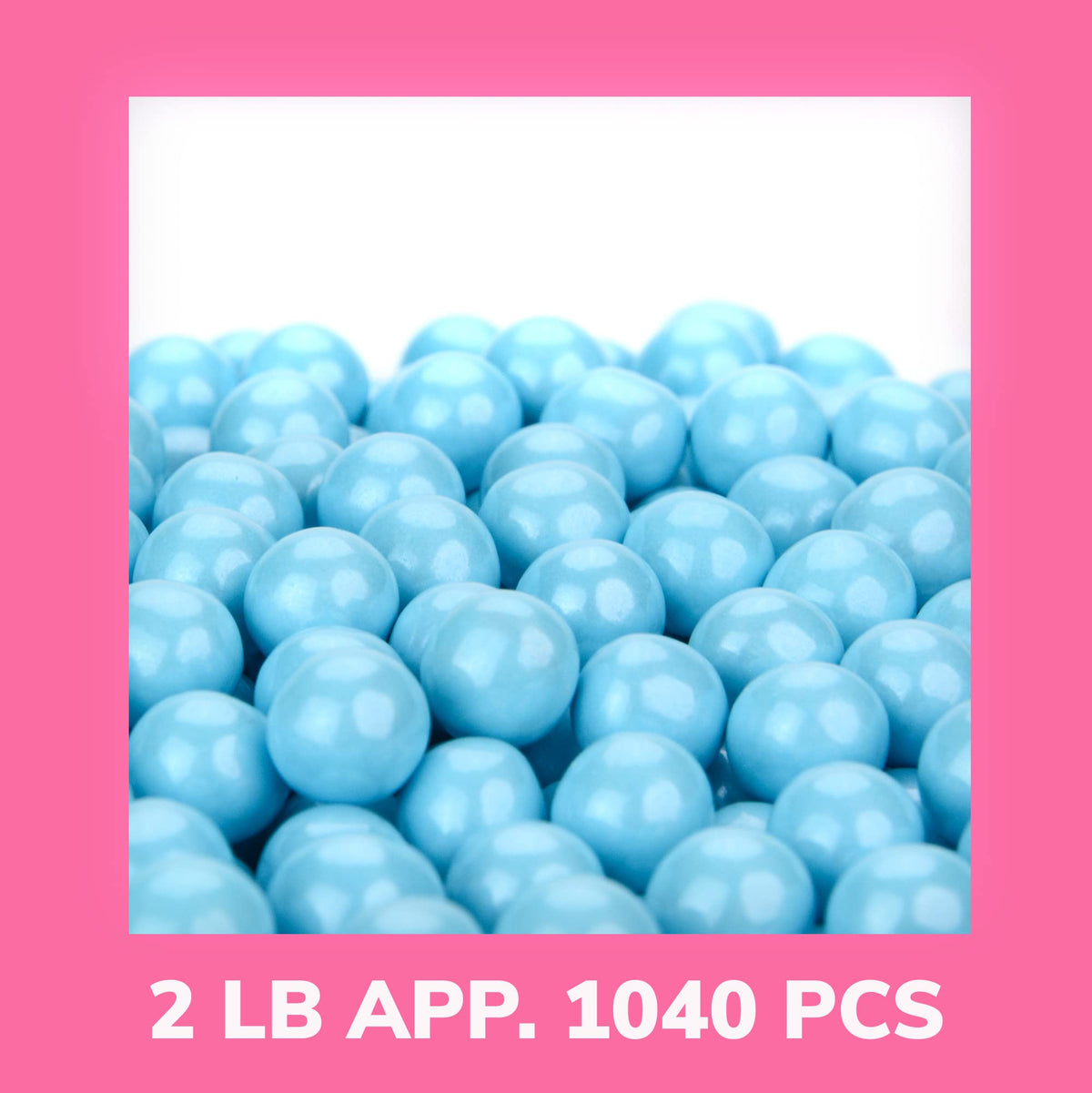 Variation of Shimmer Sixlets in 2 Lb bags