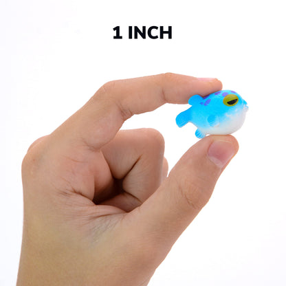 Sea Animals Mini Toys - 50 Pc Bulk Sea Creatures - Easter Egg Fillers for Boys and Girls - Party Favors & Classroom Prizes