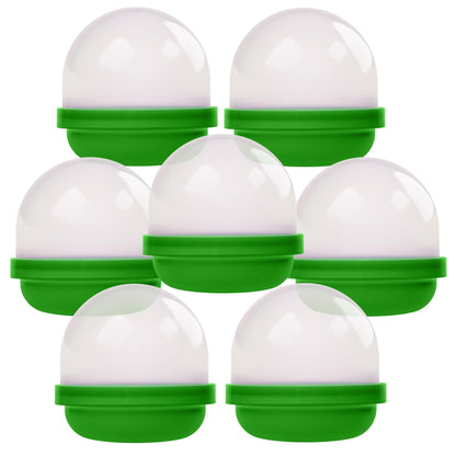 Capsule Vending Machine Translucent Green Acorn Capsules Empty 50 pcs 2 inch - Gumball Machine Capsules Bulk Party Favors DIY Containers - Easter Basket Stuffers Gifts Pinata Stuffers
