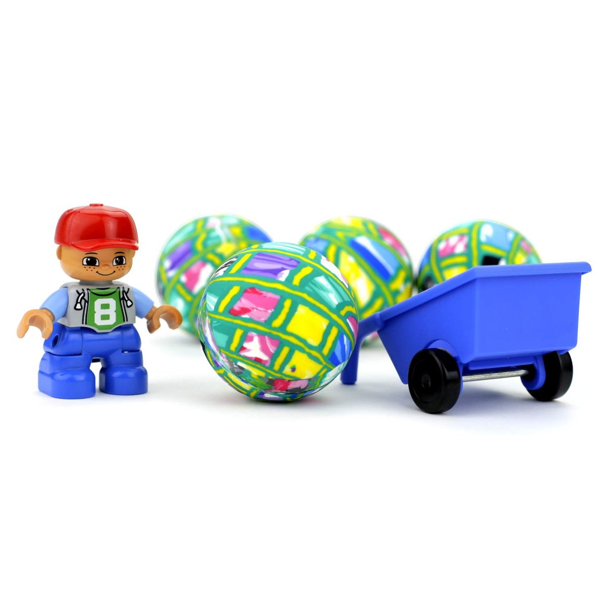 Bouncy Balls for Kids and Vending Machine Rubber Big Bouncing Superballs 50 Bulk 45 mm