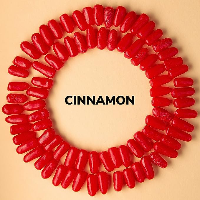 Cinnamon Jelly Candy - 1.8 Lb Hot Cinnamon Candies for Vending - Soft and Chewy Spicy Red Candy for Kids - Gluten Free Candy - Candies in Bulk - Vending Machine Candy