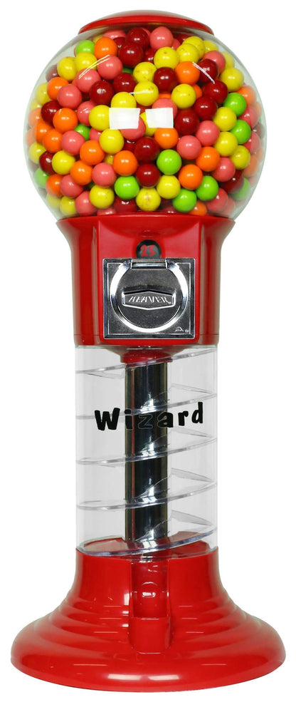 27” Blue Home Vending Machine - Candy Dispenser - Bubble Gum Machine for Kids - Bubblegum Machine - Gum Ball Machine Without Stand