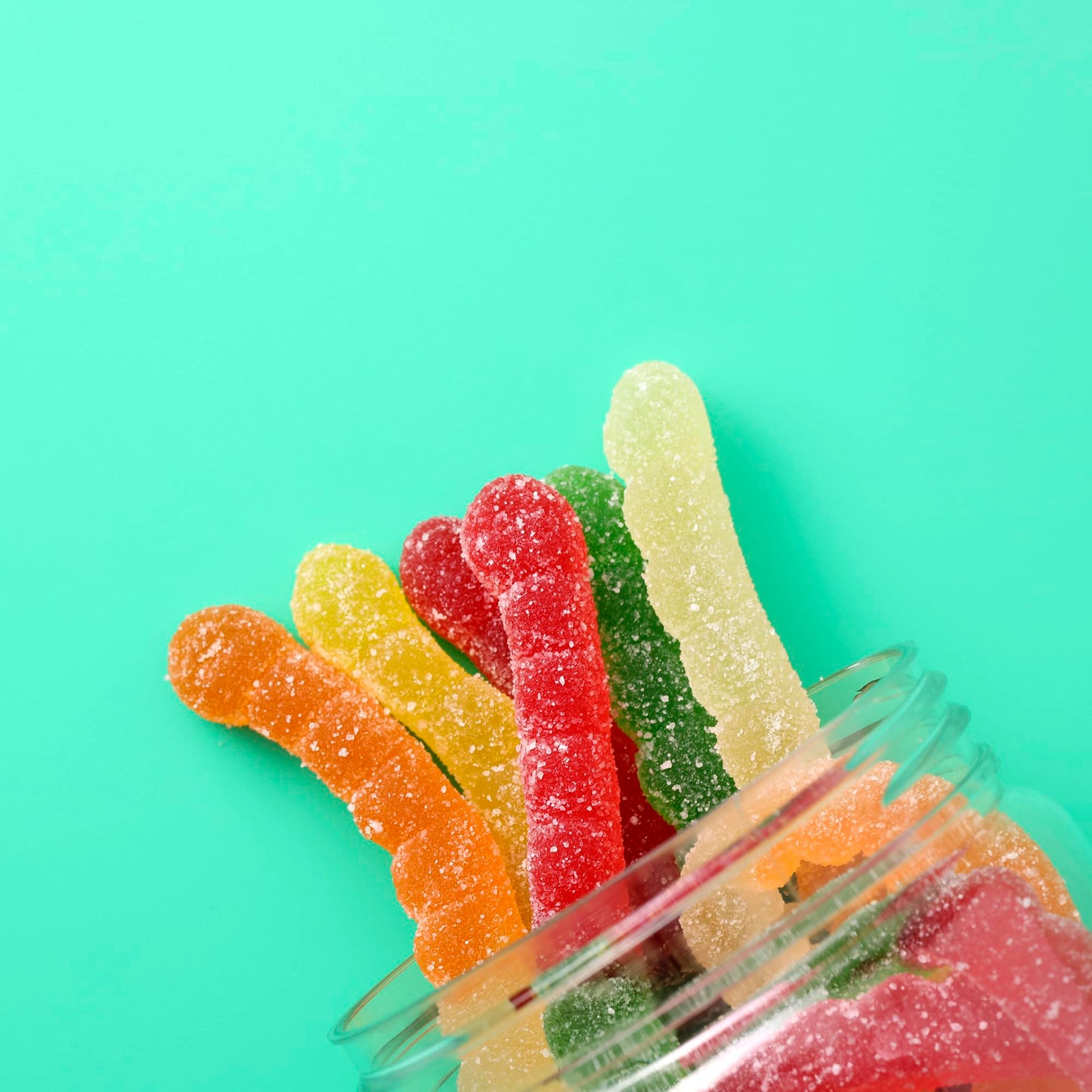 Gummy Worms - 12 oz Jar - Gummy Candies Mix - Fun and Delicious Gummy Snack - Fruity Candy