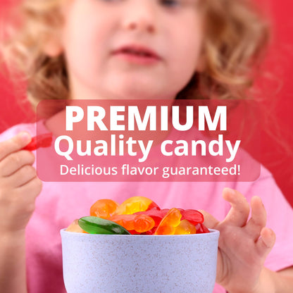 Gummy Worms - 12 oz Jar - Gummy Candies Mix - Fun and Delicious Gummy Snack - Fruity Candy