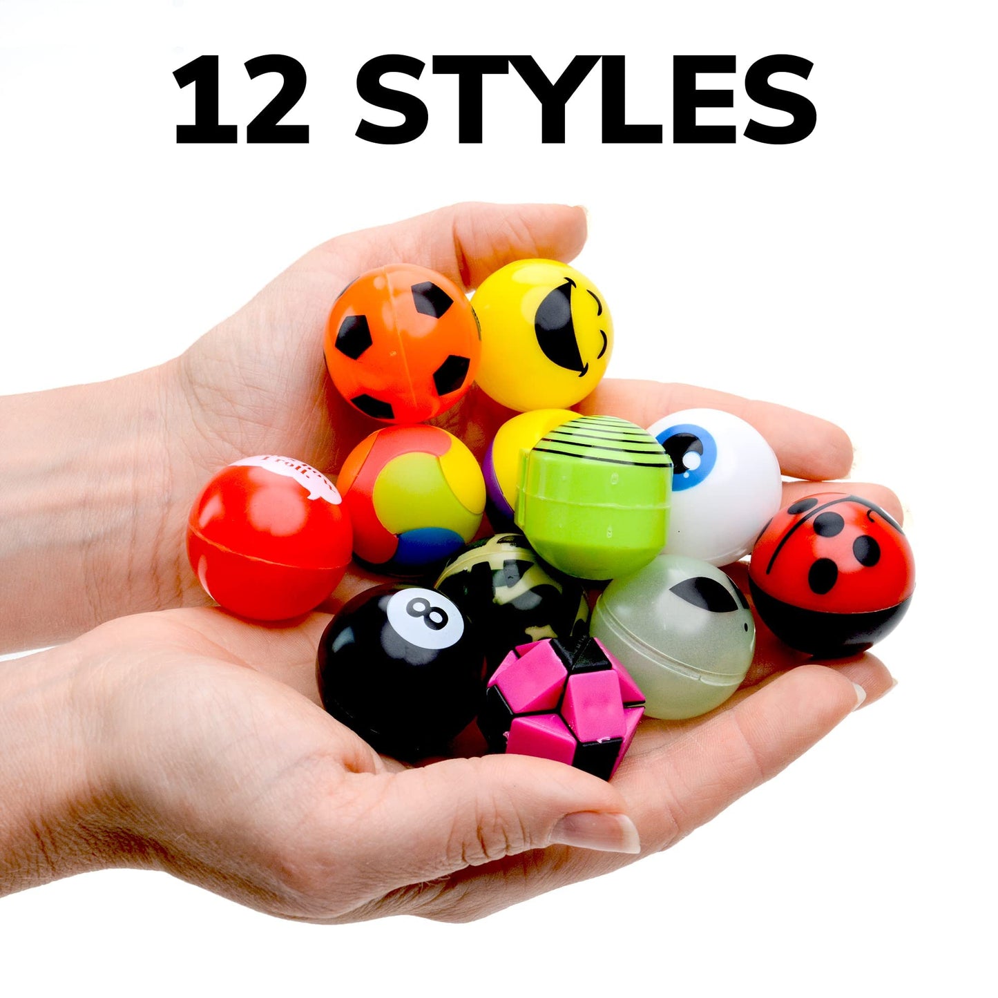 1.38 Inch Mini Toys - Prizes for Kids - Party Favors for Kids - Birthday Favors Tiny Kid Gifts - Pinata Stuffers Goody Bag Stuffers Easter Egg Fillers