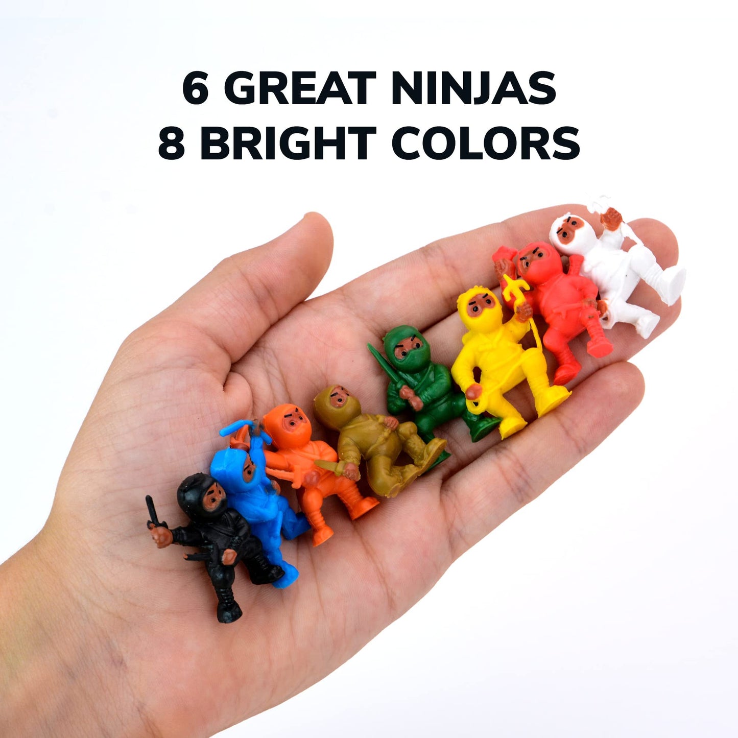 Ninja Kids Party Favor - Action Figure Stand - Birthday Gift - Ninja Accessories - Ninja Warrior Toys - Ninja Party Supplies