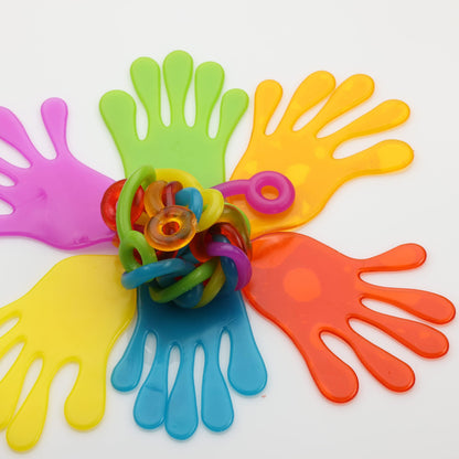 Sticky Hands for Kids - Jumbo Slappy Hands - Stretchy Toys - Giant Sticky Hand - Sensory Toys - Party Favors