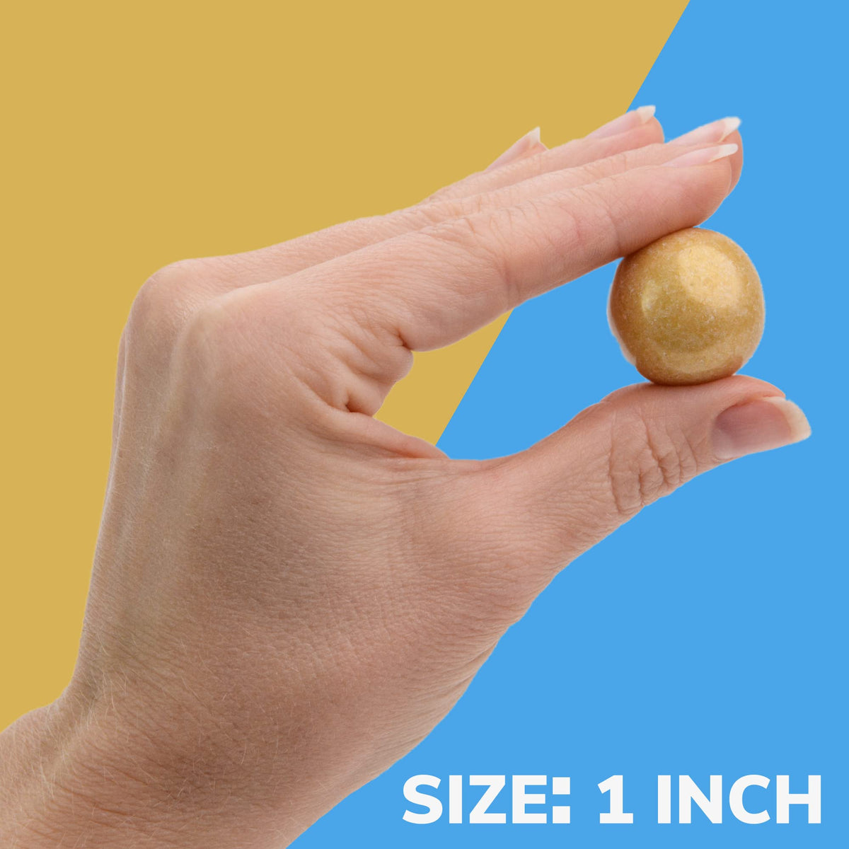 Gumballs for Gumball Machine - Shimmer Gold Gumballs - Bubble Gum Flavoring 1 Inch Large Gumballs - Kids Gum - Bulk Gum Balls 2 Lb