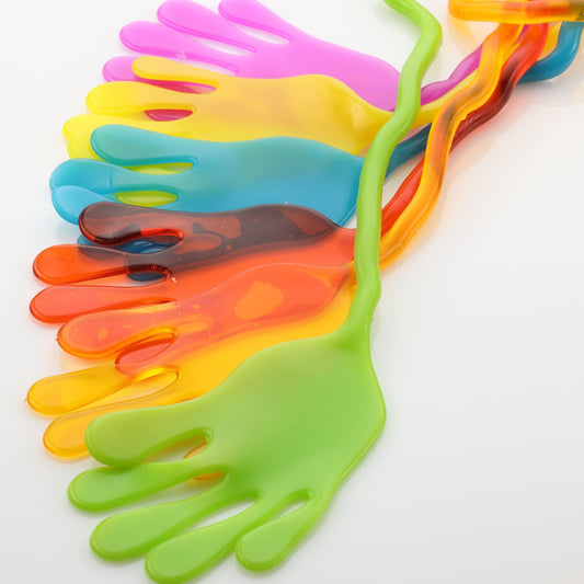 Sticky Hands for Kids - Jumbo Slappy Hands - Stretchy Toys - Giant Sticky Hand - Sensory Toys - Party Favors