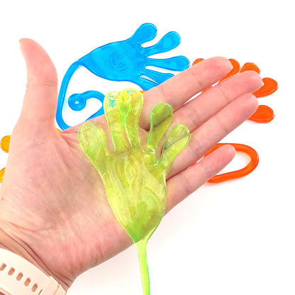 Sticky Hands for Kids - Jumbo Slappy Hands - Stretchy Toys - Giant Sticky Hand - Sensory Toys - Party Favors