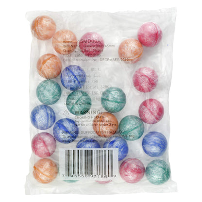 Bouncy Balls Bulk 45mm 1.8" - Galaxy Balls Bouncy Balls for Kids - Vending Machine Toys, 25pcs