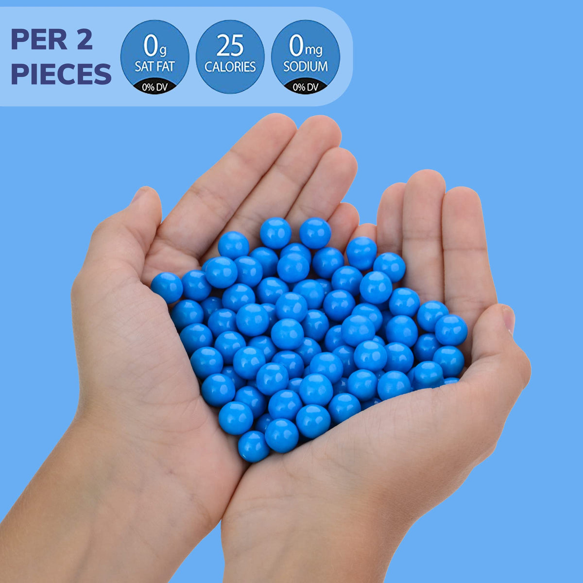 Gumballs for Kids - Gumball Machine Refills - Chewing Gum - Fruit Bubble Gum
