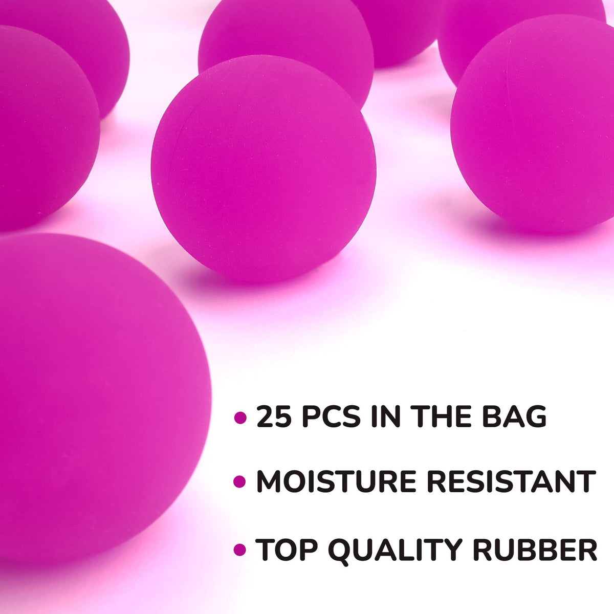 Glow in the Dark Bouncy Balls - 25 Pcs Large Bouncy Ball 45 mm Toys - Hi Bounce Balls - Party Favors Balls - Glow Party Bouncing Balls for Kids