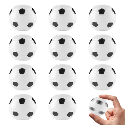 2 Inch Stress Balls - 12 Pcs Soccer Party Favors for Kids - Mini Fidget Spinners - Classroom Prizes - Fidget Spinners for Kids