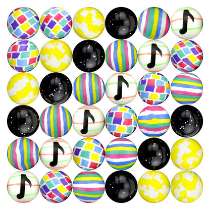 Bouncy Balls for Vending Machine Capsules 50 pcs in Bulk 45 mm