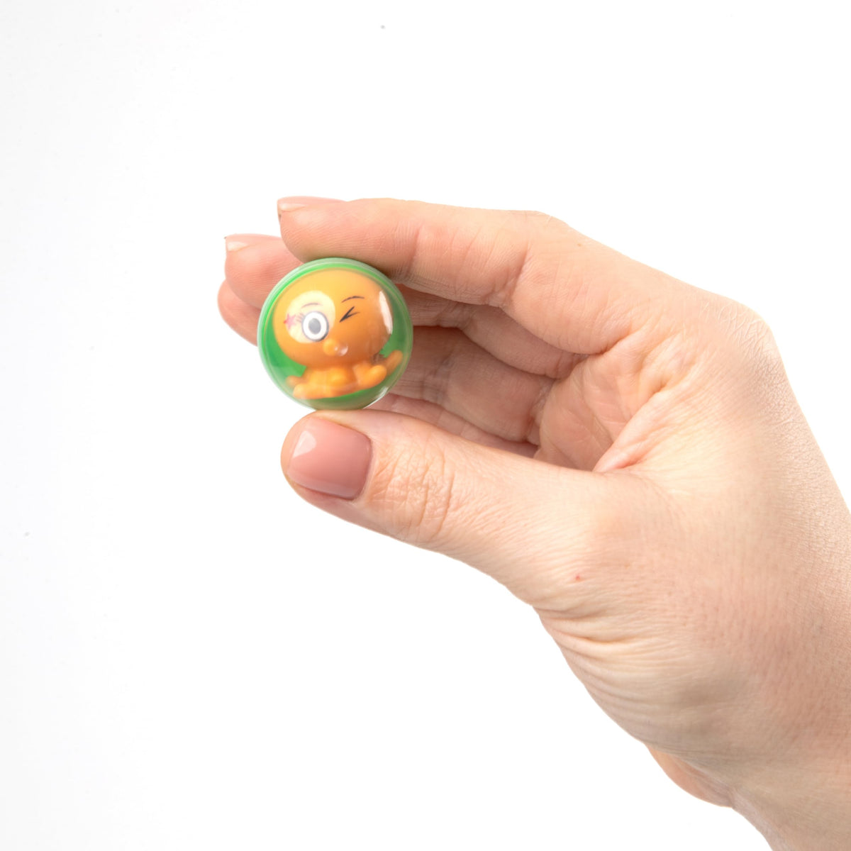 Capsule Vending Machine Translucent Round Capsules Empty 50 pcs 1.26 inch - Gumball Machine Capsules Bulk Party Favors Containers - Easter Basket Stuffers Gifts Pinata Stuffers DIY Craft Supplies