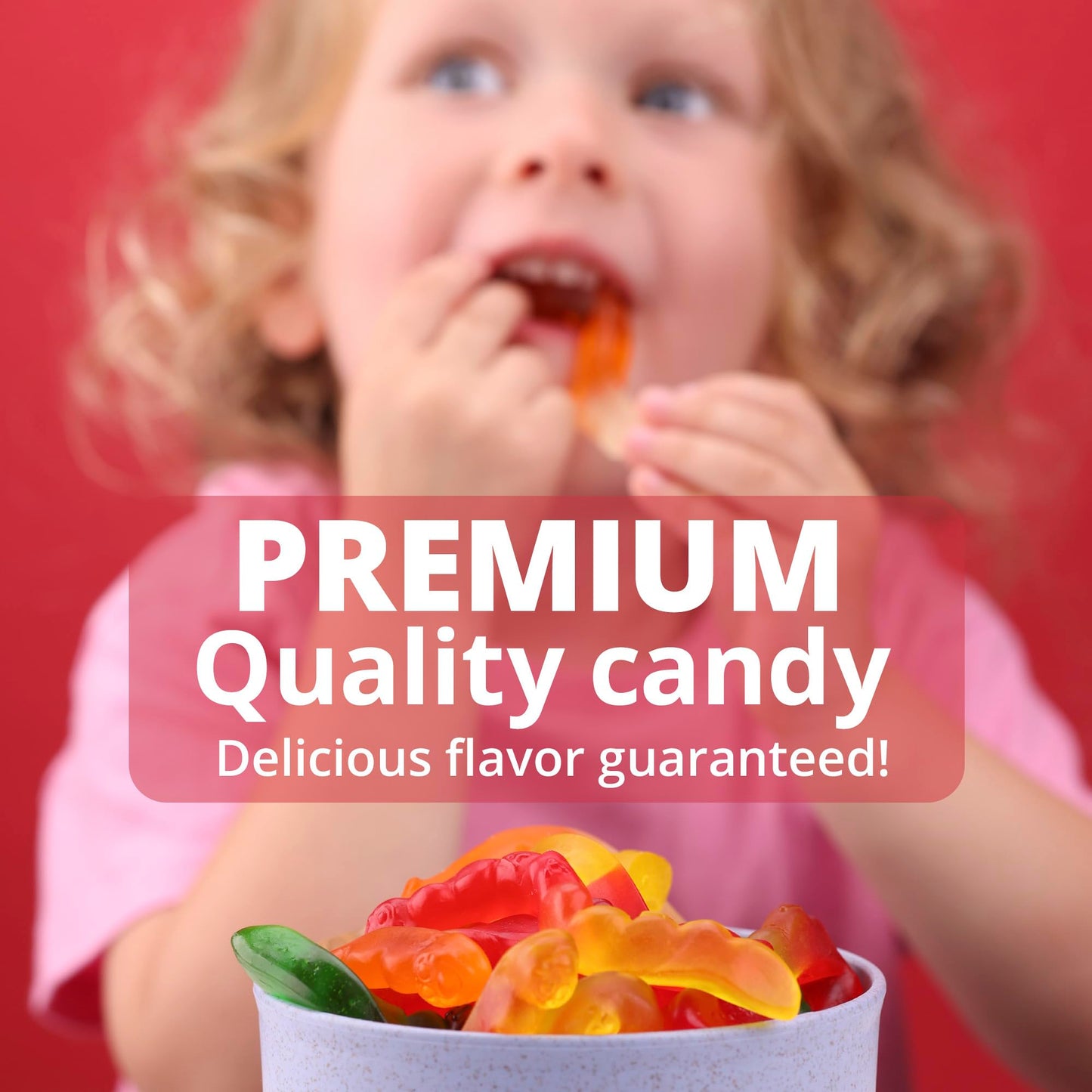 Gummy Worms - 12 oz Jar - Gummy Candies Mix - Fun and Delicious Gummy Snack - Fruity Candy