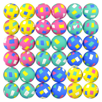 Bouncy Balls for Kids and Capsule Vending Machine - Rubber Balls 50 pcs in Bulk 49 mm