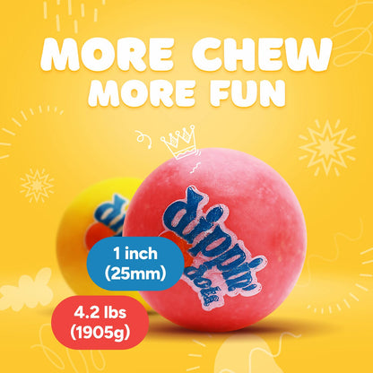 Gumballs for Gumball Machine - 1 Inch Candy Filled Gumballs - 4.2 Lb Gumball Machine Refills - 250 Pcs Candy Filled Large Gumballs Bulk - Bubble Gum Refill for Machine - Bulk Gum for Kids