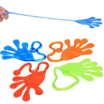 Sticky Hands for Kids - Jumbo Slappy Hands - Stretchy Toys - Giant Sticky Hand - Sensory Toys - Party Favors