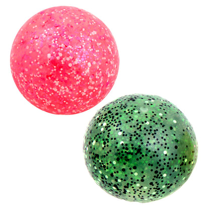 Random Colors Confetti Squeeze Balls - 2.75 Inch Gel Stress Balls for Kids - Stress Relief Toys - Anti Stress Ball Pack - Fidget Squishy Ball