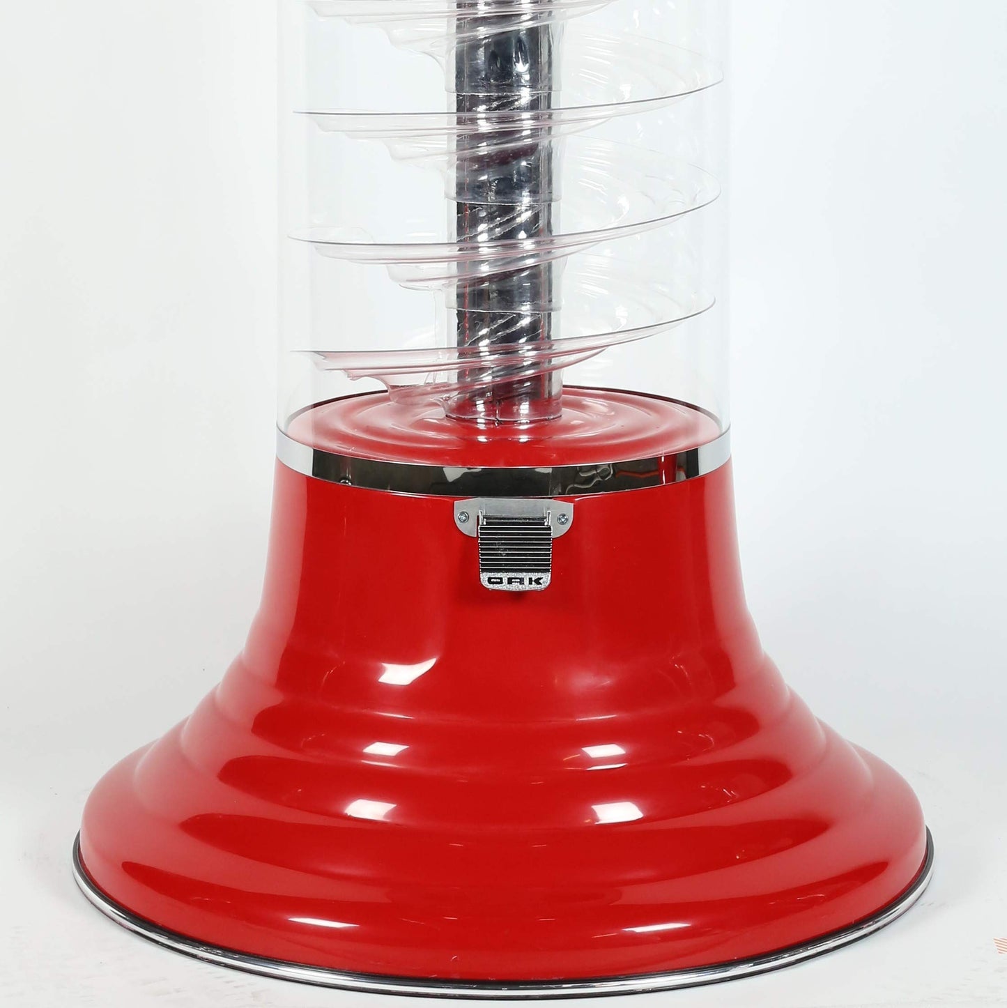 Spiral Gumball Machine Giant 5`6"  for $0.25. Great for 1” Gumballs, Toys in Round Capsules, Bouncy Balls.