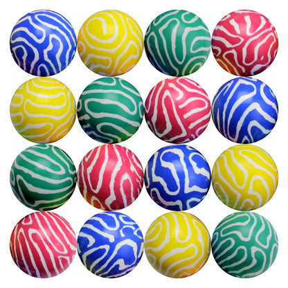 25pcs Bouncy Balls Bulk 45mm 1.8"- New Maze Bouncing Balls Party Favors for Kids - Vending Machine Toys School Carnival Prize Gifts