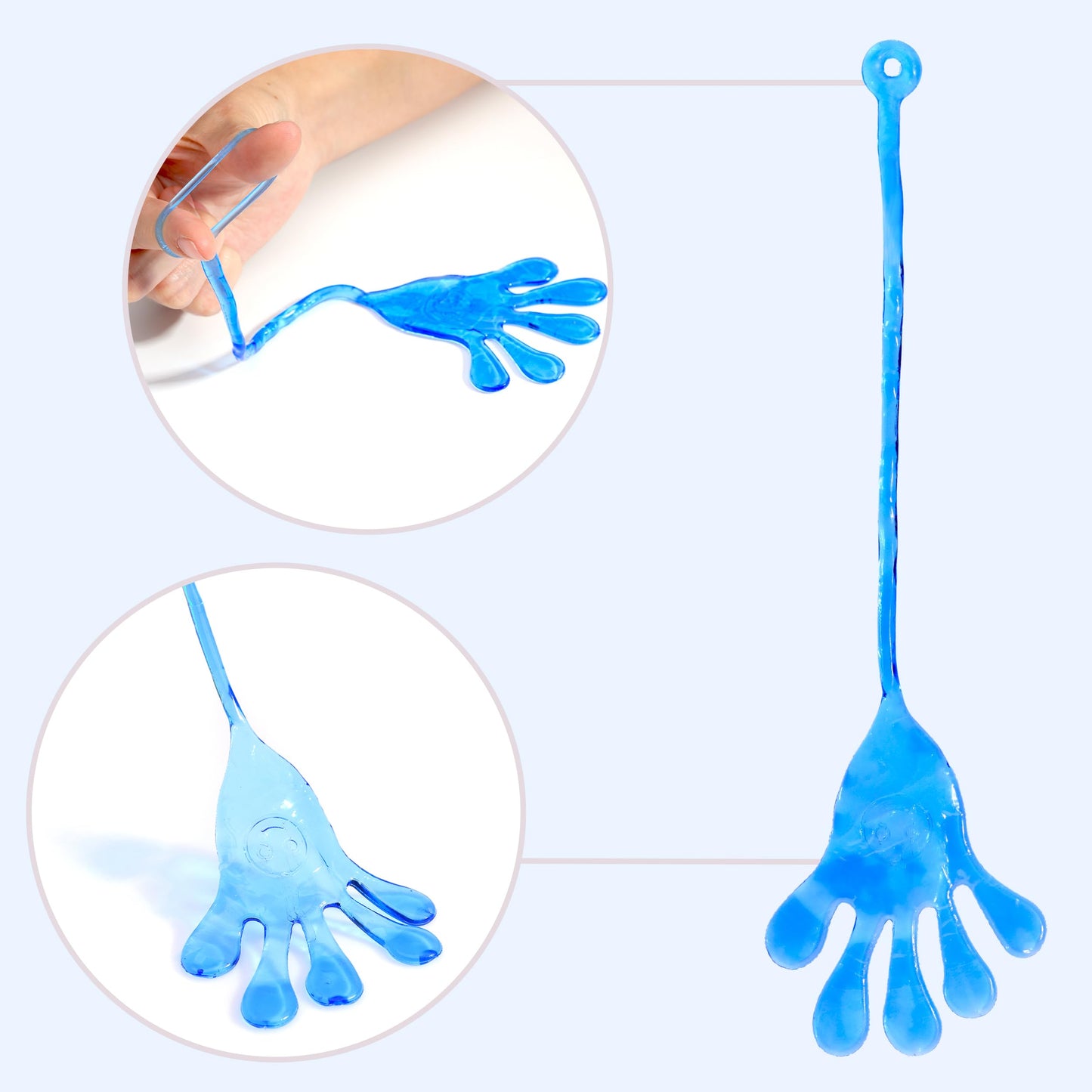 Sticky Hands for Kids - Jumbo Slappy Hands - Stretchy Toys - Giant Sticky Hand - Sensory Toys - Party Favors