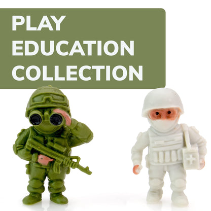 Party Favor Toys - Soldiers Figurines - Kids Party Supply Toys - Bulk Party Toys - Kids Party Favors in Bulk - Bulk Prizes for Kids