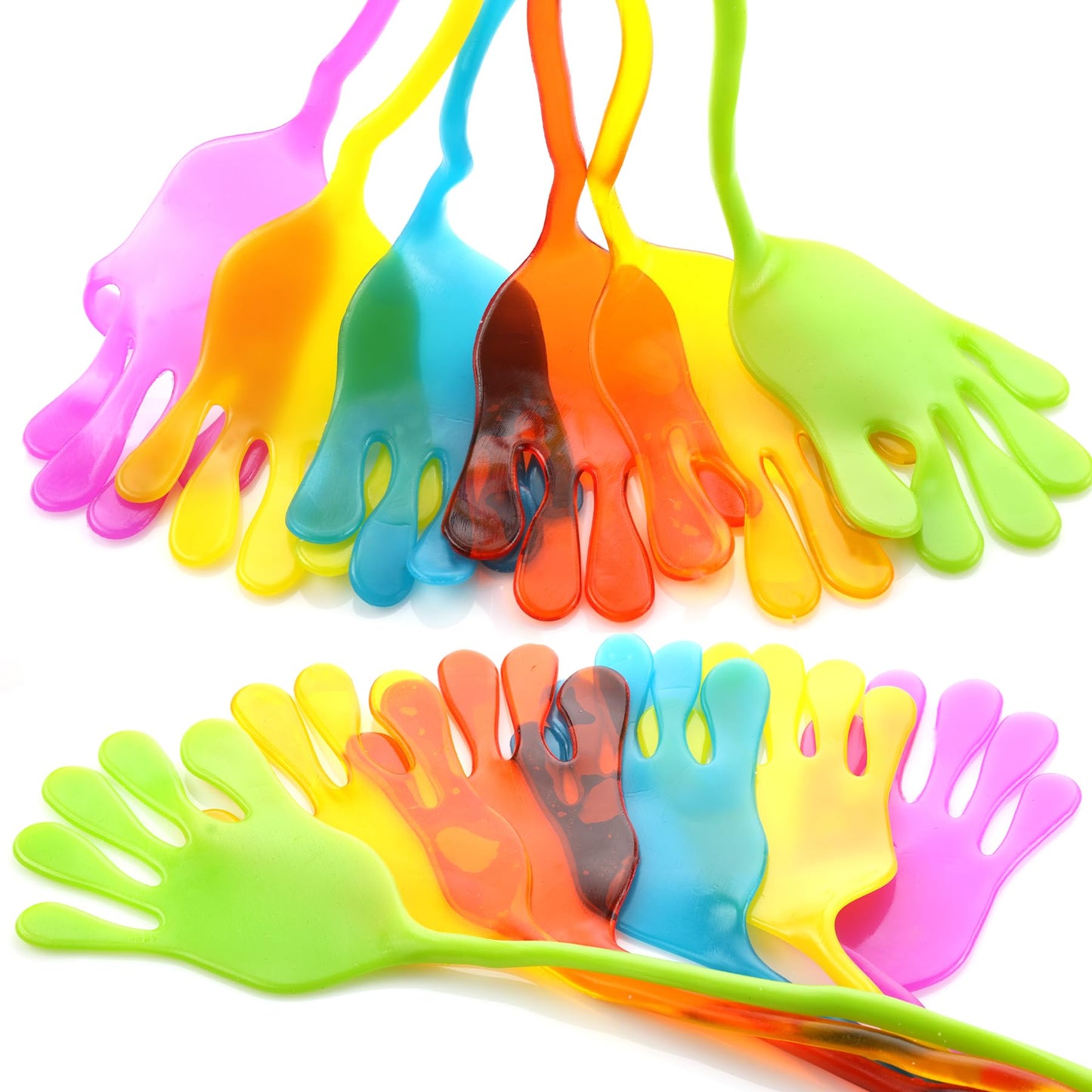 Sticky Hands for Kids - Jumbo Slappy Hands - Stretchy Toys - Giant Sticky Hand - Sensory Toys - Party Favors