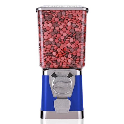 Gumball Machine - Bouncy Balls Vending Machine - Toys Vending Machine - Capsule Vending Machine - Blue Body Square Bank - Without Stand (Blue)