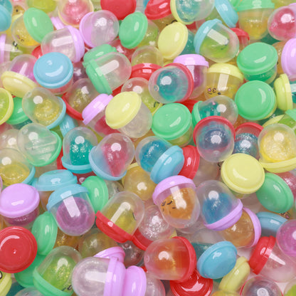 Unicorn Poop Mini Toys in Capsules - 250 Pcs of 1.1 Inch Acorn Capsules and Unicorn Toy Poop for Kids - Plastic Capsules for Toys Bulk – Mini Unicorn Poop Toys - Poop Emoji - Vending Machine Refill
