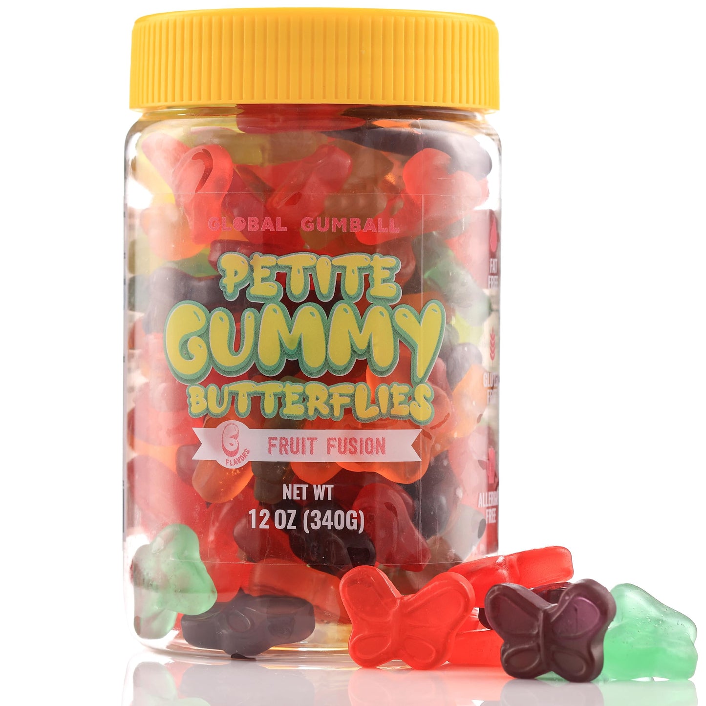 Gummy Worms - 12 oz Jar - Gummy Candies Mix - Fun and Delicious Gummy Snack - Fruity Candy