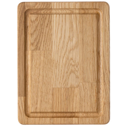 Cutting Board - 8x6 Inches Small Wood Cutting Board - Oak Cutting Board - Real Wood Cutting Board - Chopping Board for Kitchen