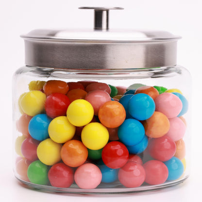 Gumballs for Kids- 1 Inch Large Double Bubble Gumballs - Baseball Chewing Gum Assorted Fruit Flavored Bubble Gum for Gumball Machine - Sweet Gum Balls in Bulk 3.5 OZ