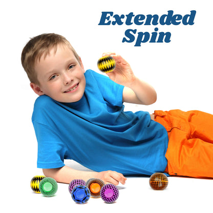 Fidget Spinners - Stress Relief Fidget Toys for Adults and Kids - Fidget Spinner Balls in Bulk 6 pcs